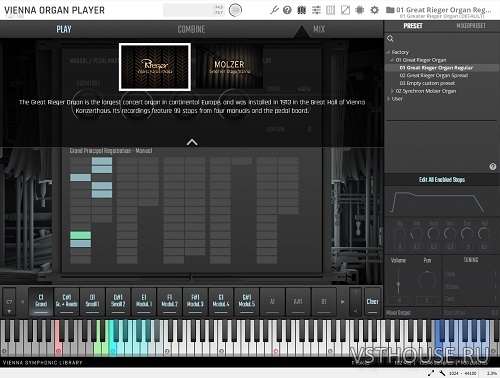 Vienna Symphonic Library - Vienna Organ Player 1.3.1169 Vienna Symphonic Library - Vienna Organ Player 1.3.1169