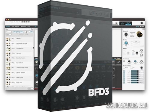 BFD Drums - BFD3 3.5.0.49 STANDALONE, VSTi, VSTi3, AAX x64 BFD Drums - BFD3 3.5.0.49 STANDALONE, VSTi, VSTi3, AAX x64