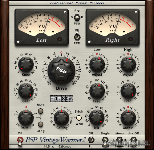 PSPaudioware - PSP VintageWarmer2 v2.11.0 PSPaudioware - PSP VintageWarmer2 v2.11.0
